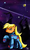 Size: 594x1000 | Tagged: safe, artist:jamescorck, applejack, g4, applesamus, clothes, cosplay, costume, crossover, female, hatless, kallisti, metroid, missing accessory, raised hoof, solo, space, zero suit