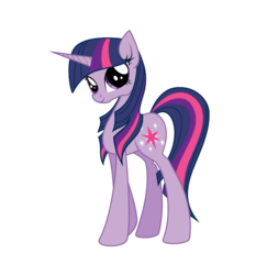 Size: 700x720 | Tagged: safe, artist:n0m1, twilight sparkle, g4, female, looking at you, pose, simple background, smiling, solo, standing, transparent background, vector