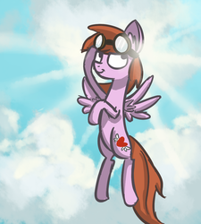 Size: 900x1000 | Tagged: safe, artist:talludde, jetstream, g4, background pony, solo