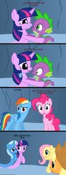 2929792 - safe, artist:red4567, luster dawn, spike, twilight sparkle,  alicorn, dragon, pony, unicorn, g4, the last problem, 3d, chad, dr. livesey  walk, gigachad spike, meme, older, older spike, older twilight, princess  twilight