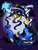 Size: 1280x1705 | Tagged: safe, artist:miroslav46, nightmare rarity, princess luna, g4, fight, magic, moon