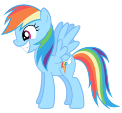 Size: 7000x6500 | Tagged: safe, artist:anxet, rainbow dash, g4, absurd resolution, female, simple background, solo, transparent background, vector