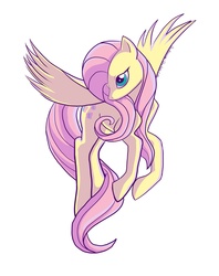 Size: 2025x2561 | Tagged: safe, artist:dustbunny-studios, fluttershy, g4, female, solo