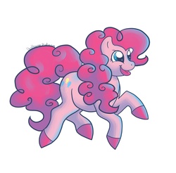 Size: 2480x2438 | Tagged: safe, artist:dustbunny-studios, pinkie pie, g4, female, solo