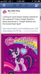 Size: 640x1136 | Tagged: safe, twilight sparkle, g4, facebook, text