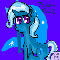 Size: 500x500 | Tagged: safe, artist:imarubbishartist, trixie, pony, unicorn, g4, female, mare, solo