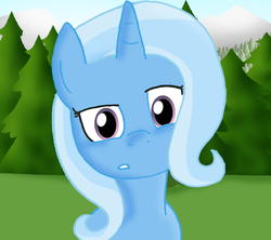 Size: 675x600 | Tagged: safe, artist:ajmstudios, trixie, pony, unicorn, g4, cute, female, mare, scootaloo's scootaquest, solo