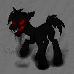 Size: 600x600 | Tagged: safe, artist:voltage-x, oc, oc only, pony, unicorn, shadow, solo