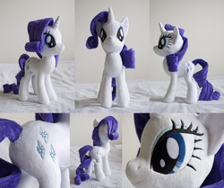 Size: 2396x2000 | Tagged: safe, artist:adamlhumphreys, rarity, g4, butt, irl, photo, plot, plushie, solo