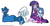 Size: 1042x534 | Tagged: safe, artist:egophiliac, trixie, twilight sparkle, tumblr:inconvenient trixie, equestria girls, g4, duo, facepalm, inconvenient trixie, simple background, tumblr, twilight sparkle is not amused, unamused, white background, woonoggles