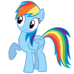 Size: 7000x7000 | Tagged: safe, artist:anxet, rainbow dash, g4, absurd resolution, female, simple background, solo, transparent background, vector