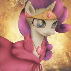 Size: 500x498 | Tagged: safe, artist:mariogamesandenemies, rarity, g4, female, portrait, solo