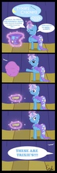 Size: 1000x3000 | Tagged: safe, artist:rblagdon7888, trixie, pony, unicorn, g4, comic, female, mare, peanut butter crackers, solo, stage