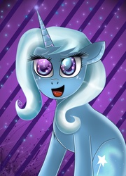 Size: 888x1234 | Tagged: safe, artist:ladymonotone, trixie, pony, unicorn, g4, female, mare, solo