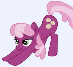 Size: 250x231 | Tagged: safe, cheerilee, g4, /mlp/, exploitable meme, female, iwtcird, lowres, scrunchy face, solo, stretching