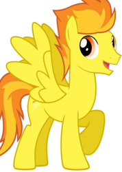 Size: 1024x1436 | Tagged: dead source, safe, artist:flamelauncher14, spitfire, pegasus, pony, g4, female to male, firestorm, male, recolor, rule 63, simple background, solo, stallion, transparent background, vector