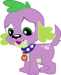 Size: 6000x7391 | Tagged: safe, artist:lunabubble-ede96, spike, spike the regular dog, dog, equestria girls, g4, absurd resolution, male, simple background, solo, spike the dog, transparent background, vector