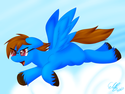 Size: 1024x768 | Tagged: safe, artist:icy wings, oc, oc only, oc:sunnyside, pony, female, mare, solo