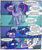 Size: 1000x1180 | Tagged: safe, artist:foxy-noxy, princess celestia, princess luna, twilight sparkle, alicorn, pony, g4, comic, derp, dialogue, egophiliac-ish, female, insanity, mare, pun, style emulation, twilight sparkle (alicorn), woonoggles