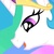 Size: 260x260 | Tagged: safe, princess celestia, g4, close-up, face, female, solo