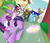 Size: 3200x2777 | Tagged: safe, artist:lustrous-dreams, spike, twilight sparkle, oc, g4