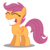 Size: 4500x4478 | Tagged: safe, artist:overmare, scootaloo, g4, absurd resolution, female, simple background, solo, transparent background, vector