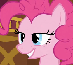 Size: 507x454 | Tagged: safe, pinkie pie, g4, bedroom eyes, face, female, solo