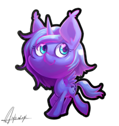 Size: 2688x2856 | Tagged: safe, artist:jggjqm522, princess luna, pony, g4, chibi, female, solo, woona