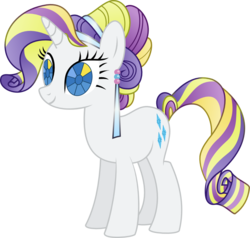 Size: 1043x993 | Tagged: safe, alternate version, artist:kaylathehedgehog, rarity, crystal pony, pony, twinkle eyed pony, unicorn, g4, crystal rarity, crystallized, female, mare, simple background, solo, transparent background, vector