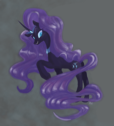 Size: 1760x1948 | Tagged: safe, artist:twitchykismet, nightmare rarity, g4, collar, evil, female, rarity month, solo, spoiler, tiara