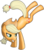 Size: 1492x1680 | Tagged: safe, artist:xonxt, applejack, earth pony, pony, g4, bucking, female, mare, simple background, solo, transparent background