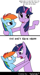 Size: 1100x2050 | Tagged: safe, artist:talazar, rainbow dash, twilight sparkle, g4, comic