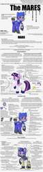 Size: 1600x6378 | Tagged: safe, artist:eagle1division, twilight sparkle, alicorn, pony, ask mars pony, g4, astronaut, clothes, diaper, engineering, mag, mars, maximum absorbency garment, science, space, spacesuit, suit, text, the mares, twilight sparkle (alicorn)