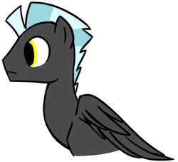 Size: 500x454 | Tagged: safe, artist:ghost, thunderlane, g4, male, solo