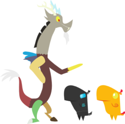 Size: 410x405 | Tagged: safe, artist:sandman-ivan, discord, peewee, oc, g4