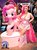 Size: 625x848 | Tagged: safe, pinkie pie, bird, earth pony, human, penguin, pony, g4, convention, cosplay, irl, irl human, photo, pinup, statue