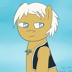 Size: 894x894 | Tagged: safe, artist:zhooves, pony, final fantasy, final fantasy xii, ponified, solo, vaan