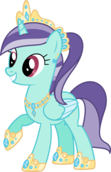 Size: 5358x8313 | Tagged: safe, artist:quanno3, oc, oc only, oc:princess seaspark, alicorn, pony, absurd resolution, alicorn oc, simple background, solo, transparent background, vector