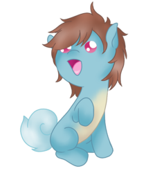 Size: 607x719 | Tagged: safe, artist:mondlichtkatze, squirtle, foal, pokémon, ponified, simple background, solo, transparent background