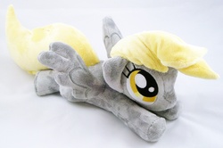 Size: 2856x1892 | Tagged: safe, artist:theharley, derpy hooves, pegasus, pony, g4, female, irl, mare, photo, plushie, solo
