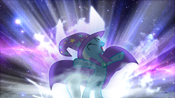 Size: 1024x576 | Tagged: safe, artist:tagteamcast, trixie, pony, unicorn, g4, female, mare, solo, wallpaper
