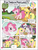 Size: 694x925 | Tagged: safe, artist:limeylassen, edit, applejack, fluttershy, pinkie pie, rarity, twilight sparkle, werewolf, g4, german comic, comic, funtimes in ponyland, have a break, parody, twilight is a lion, wat