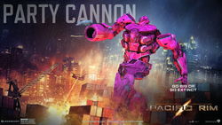 Size: 1920x1080 | Tagged: safe, pinkie pie, robot, g4, jaeger, pacific rim