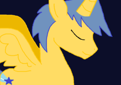 Size: 671x471 | Tagged: safe, artist:chaoschao123456, comet tail, alicorn, pony, g4, cometcorn, male, solo, stallion