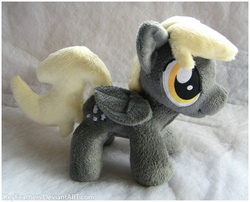 Size: 810x656 | Tagged: safe, artist:keyfeathers, derpy hooves, pegasus, pony, g4, female, irl, mare, photo, plushie, solo