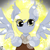 Size: 600x600 | Tagged: safe, artist:genistine, derpy hooves, pegasus, pony, g4, female, mare, snow, snowfall, solo