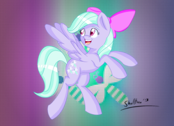 Size: 1260x910 | Tagged: safe, artist:shelltoon, flitter, g4, backwards cutie mark, female, solo