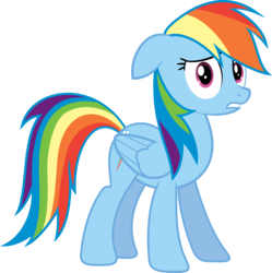 Size: 8000x8019 | Tagged: safe, artist:delectablecoffee, rainbow dash, g4, absurd resolution, female, simple background, solo, transparent background, vector