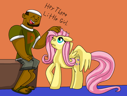 Size: 1372x1044 | Tagged: safe, artist:mordecairigbylover, fluttershy, g4, crossover, total drama island