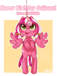 Size: 900x1200 | Tagged: safe, artist:aikoishika, oc, oc only, oc:candy star, pegasus, pony, :p, licking lips, lollipop, solo, tongue out
